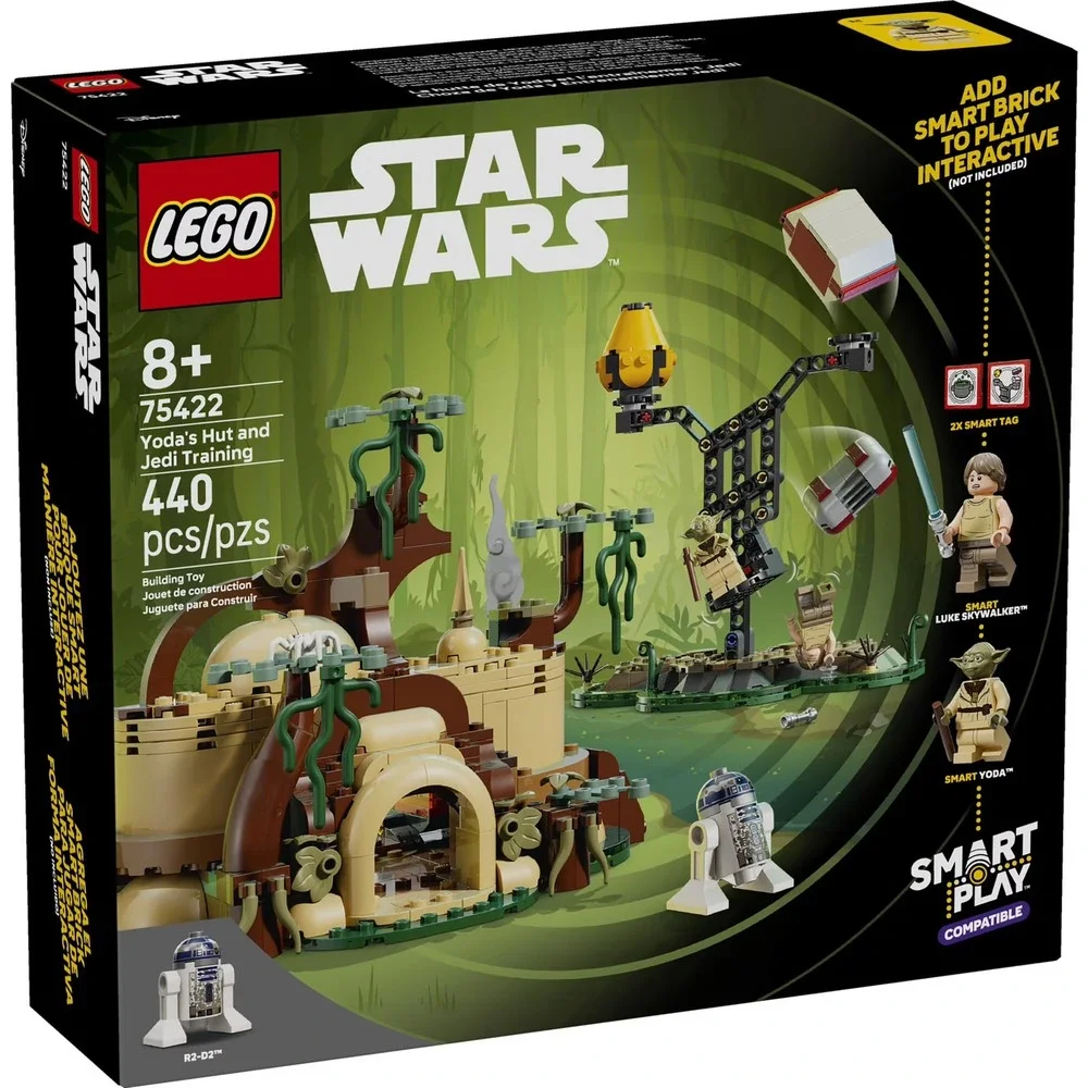 LEGO STAR WARS/SMART PLAY YODA'S HUT & JEDI TRAINING SET/75422/MSLSWSP070326